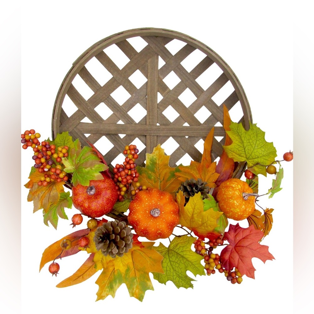 Fraser Hill Farm 22" Fall Harvest Wreath